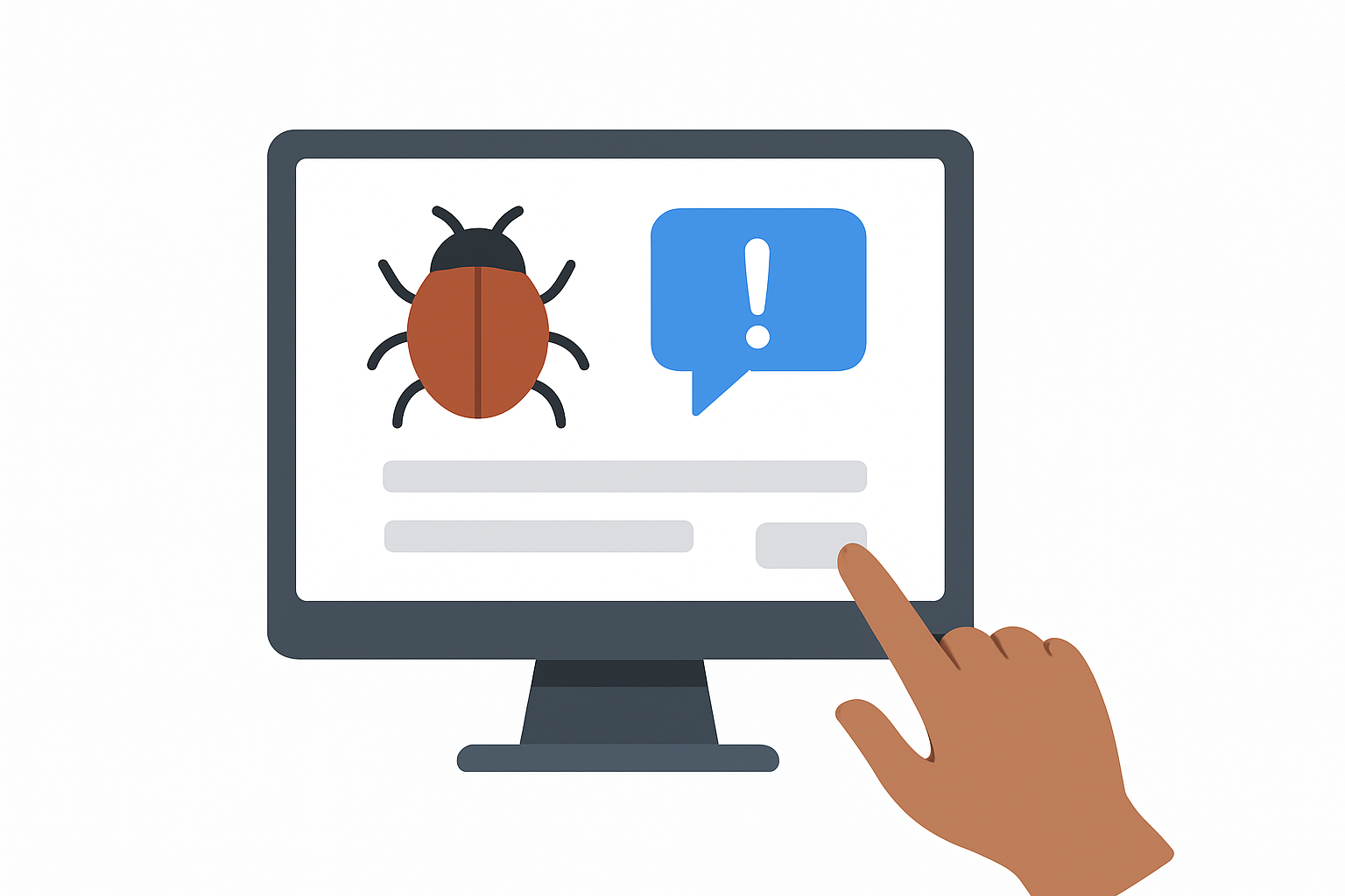 Report Bug Illustration